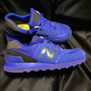 Cobalt blue new balance sneakers